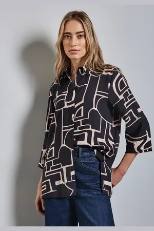 Street one Lange Bluse mit Turn-Up