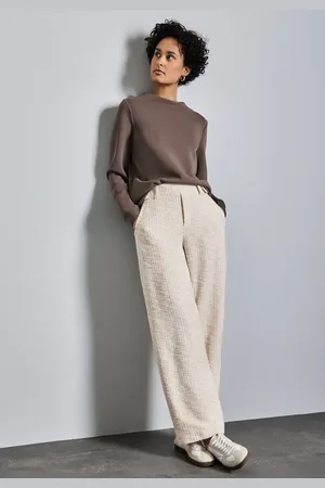 Street one Straight Leg Bouclé Hose