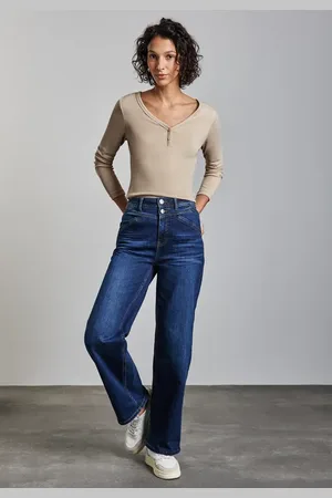 Street one Shirt mit Knopfdetail