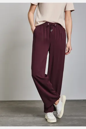 Street one Wide Leg Twill Hose