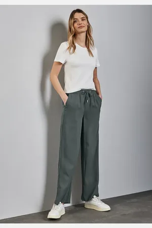 Street one Wide Leg Twill Hose