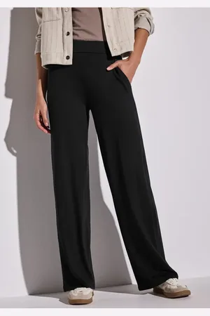 Street one Wide Leg Jersey-Hose