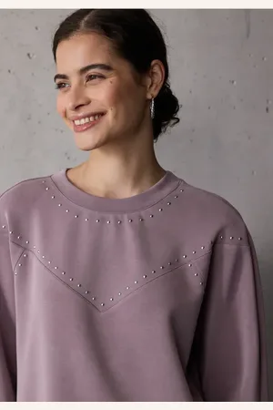 Street one Silk-Look Shirt mit Nieten