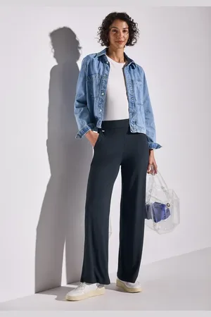Street one Wide Leg Jersey-Hose