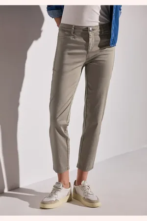 Street one Satin-Hose im Casual Fit