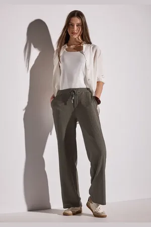 Street one Wide Leg Hose mit Struktur