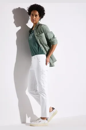Street one Satin-Hose im Casual Fit