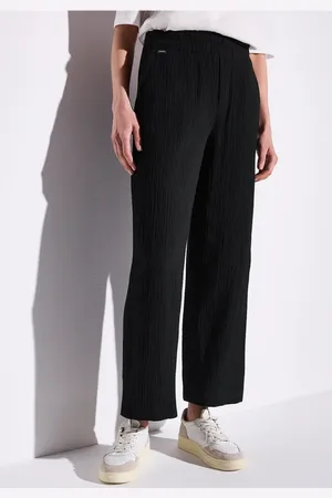 Street one Wide Leg Musselin Hose