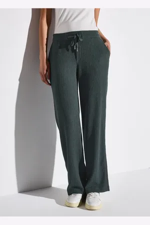 Street one Wide Leg Hose mit Struktur