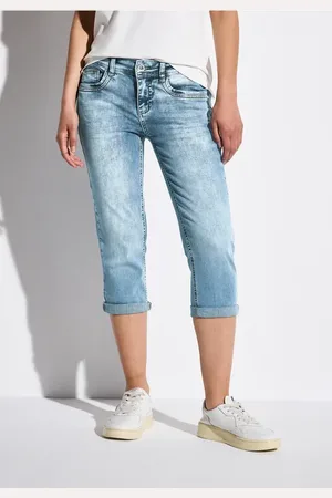 Street one 3/4 Jeans mit Glitzer-Detail