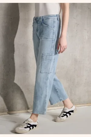 Street one Straight Leg Cargo Jeans
