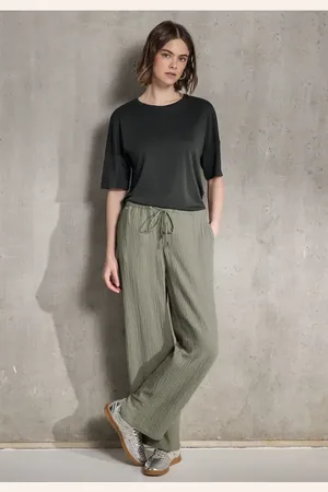 Street one Musselin Wide Leg Hose