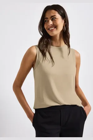 Street one Top mit Chiffondetails