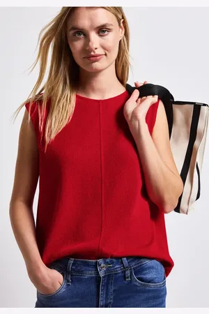 Street one Top im Strick-Look