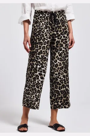 Street one Gemusterte Wide Leg Hose