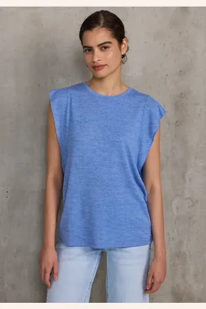 Street one Leinen-Look Top mit Volants