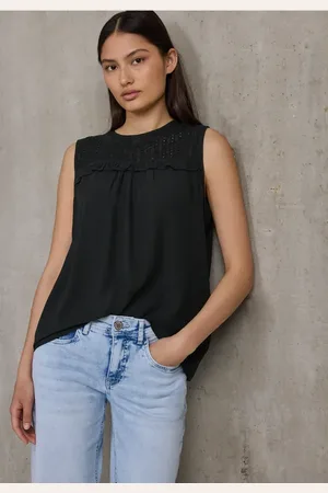 Street one Top mit Mesh-Detail