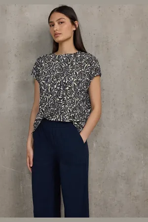 Street one Bedrucktes Leinen-Look Shirt