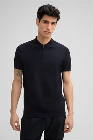 Strellson Strick-Poloshirt Vincent, navy
