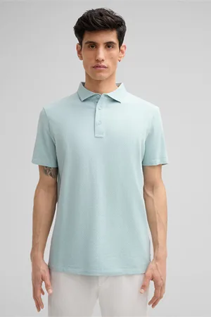 Strellson Piqué-Poloshirt Fisher, hellblau