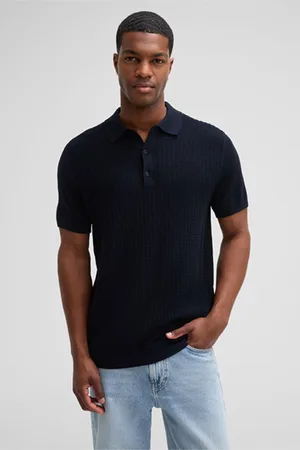 Strellson Strick-Poloshirt Adrian, navy