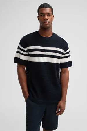 Strellson Strick-Shirt Ander, navy