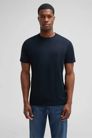 Strellson Baumwoll-T-Shirt Clark, navy