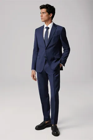 Strellson Anzug Aidan-Max, navy meliert