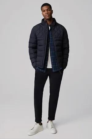 Strellson Steppjacke Clason Fused, dunkelblau