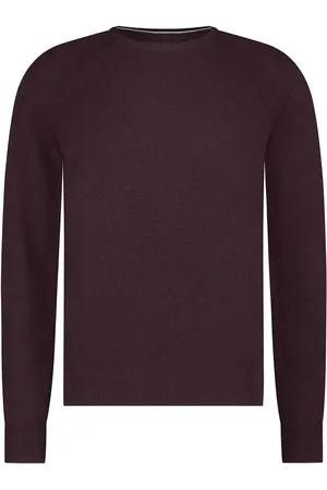 State of art Pullover Structure Contrast Bordeaux - Größe L