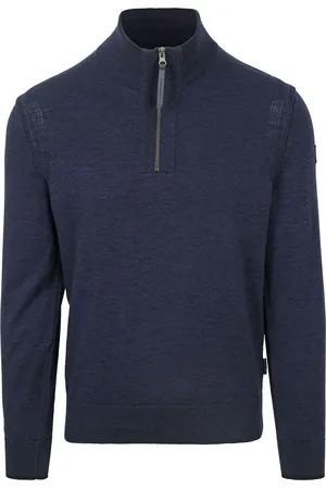 State of art Half Zip Pullover Navy - Größe XL