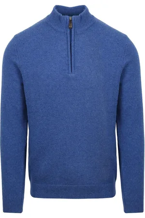 Suitable Half Zip Wollpullover - Größe 3XL