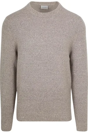 Suitable Pullover Boiled Wool Taupe - Größe XXL