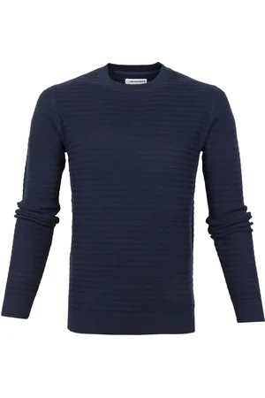 No Excess Pullover Rib Navy - Größe XXL