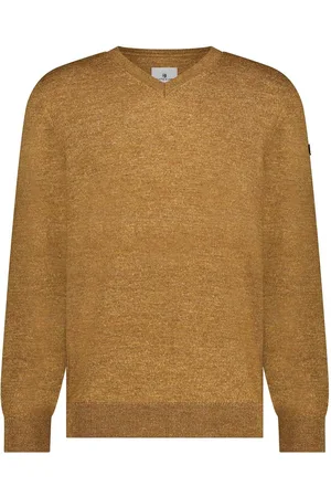 State of art Pullover mit V-Ausschnitt Melange - Größe XL