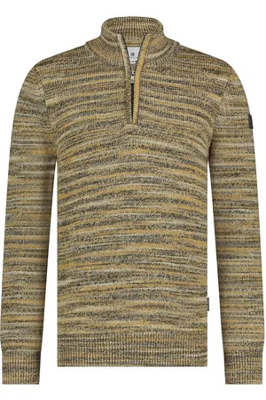 State of art Half Zip Pullover Melange - Größe XXL