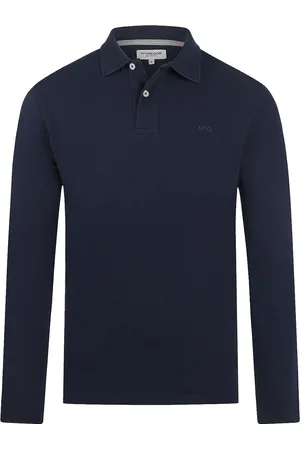 McGregor Long Sleeve Poloshirt Navy - Größe L