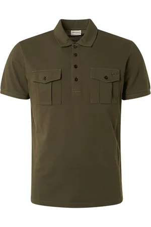 No Excess Polo Shirt Basil - Größe XXL