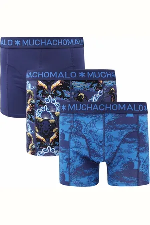 Muchachomalo Shorts 3er-Pack Goat Blau - Größe S