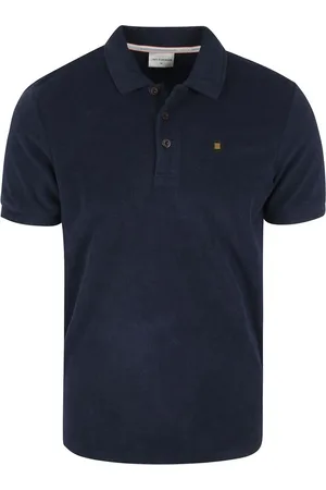 No Excess Struktur Poloshirt - Größe M