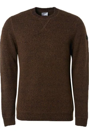 No Excess Pullover Melange Caramel - Größe XXL