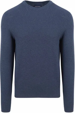 Suitable Pullover Struktur Petrol - Größe 3XL