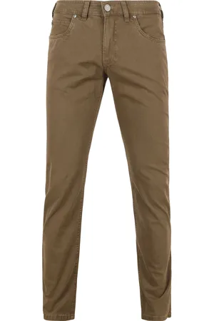 Atelier Gardeur Bill Hose Five Pocket Kaki - Größe W 35 - L 34