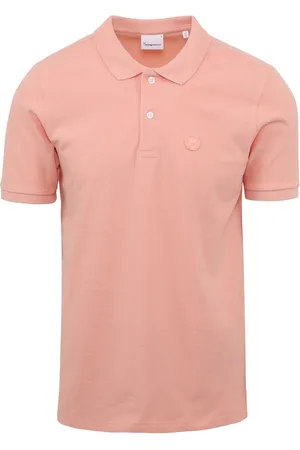 Knowledge Cotton Apparal Polo Rosa - Größe XL