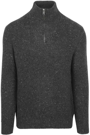 McGregor Half Zip Pullover Merinowolle Anthrazit - Größe XXL