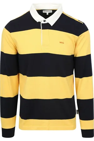 McGregor Rugbyshirt Streifen Navy - Größe 3XL