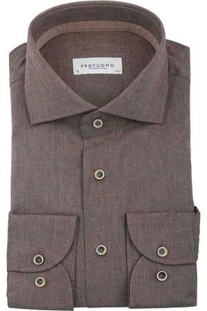 Profuomo Hemd Flanell - Größe 43