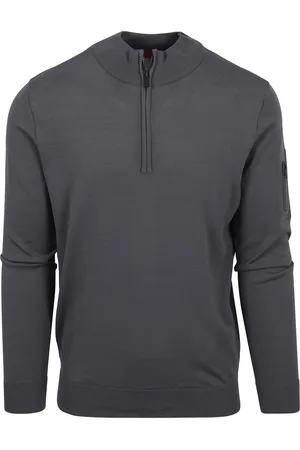 Suitable Half Zip Pullover Rafe Anthrazit - Größe XXL
