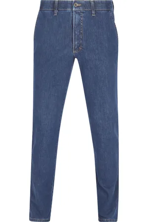 Club of Comfort Chino Garvey Denim Mid Blau - Größe 25