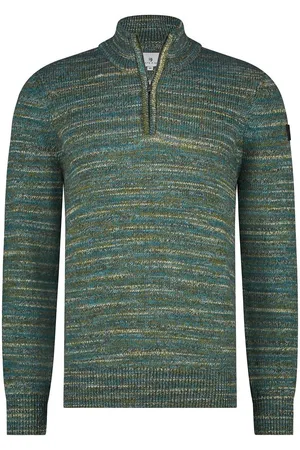 State of art Half Zip Pullover Melange - Größe XL